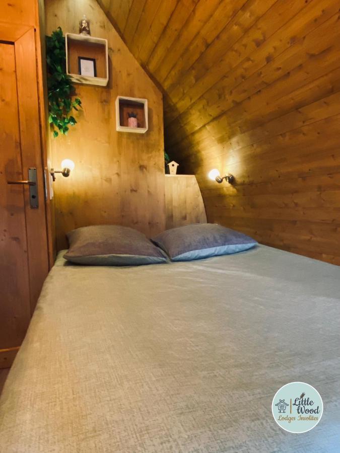 Little Wood Lodges Insolites Bailly-aux-Forges Exterior photo